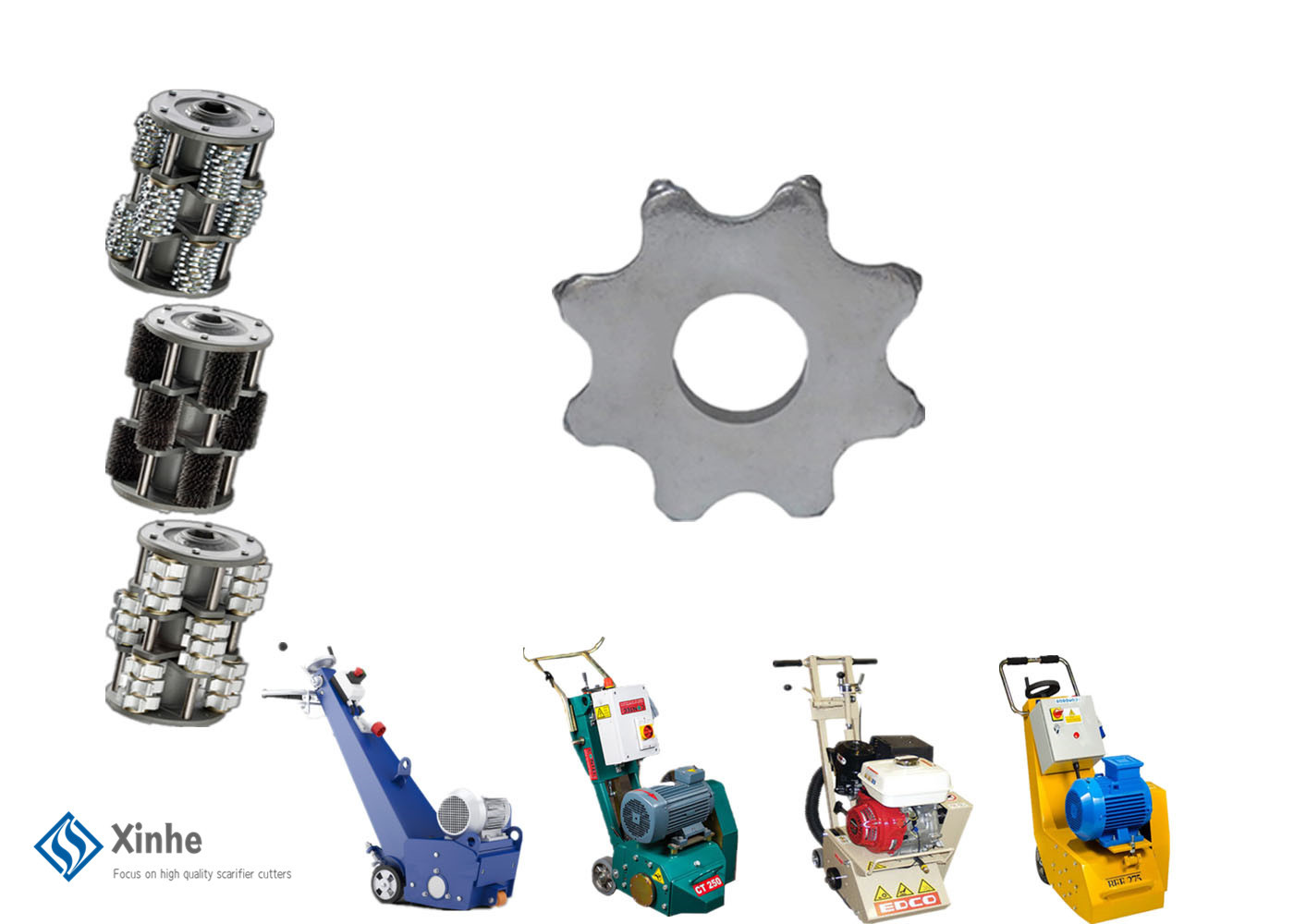 Scarifier Replacement Edco 20326 Scarifier Cutters CP308-T 8 Point ...