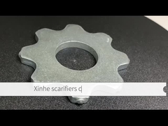 หัวกัด Scarifier 8 จุดคาร์ไบด์ปลายทังสเตน tct flails สำหรับเครื่องกัด Scarifier