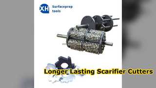 หัวกัด TCT Scarifier ระดับพรีเมียมสำหรับการกัดคอนกรีต